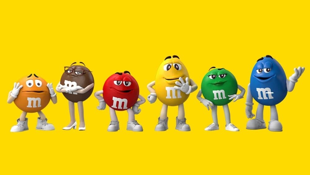 M&M's　チョコレート　インクルーシブ　包括的　多様性