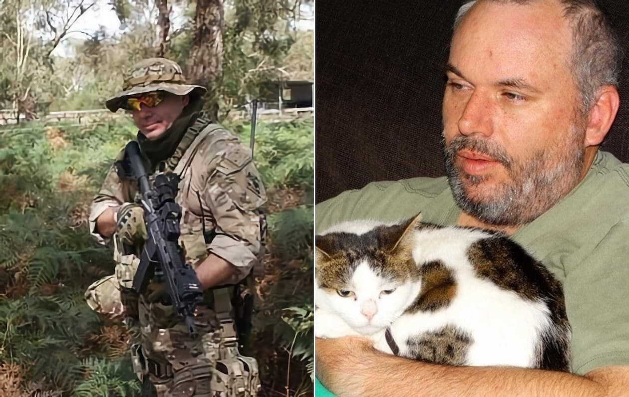 ネコ 猫 オーストラリア 軍人 SWAT トニー・ウィットマン