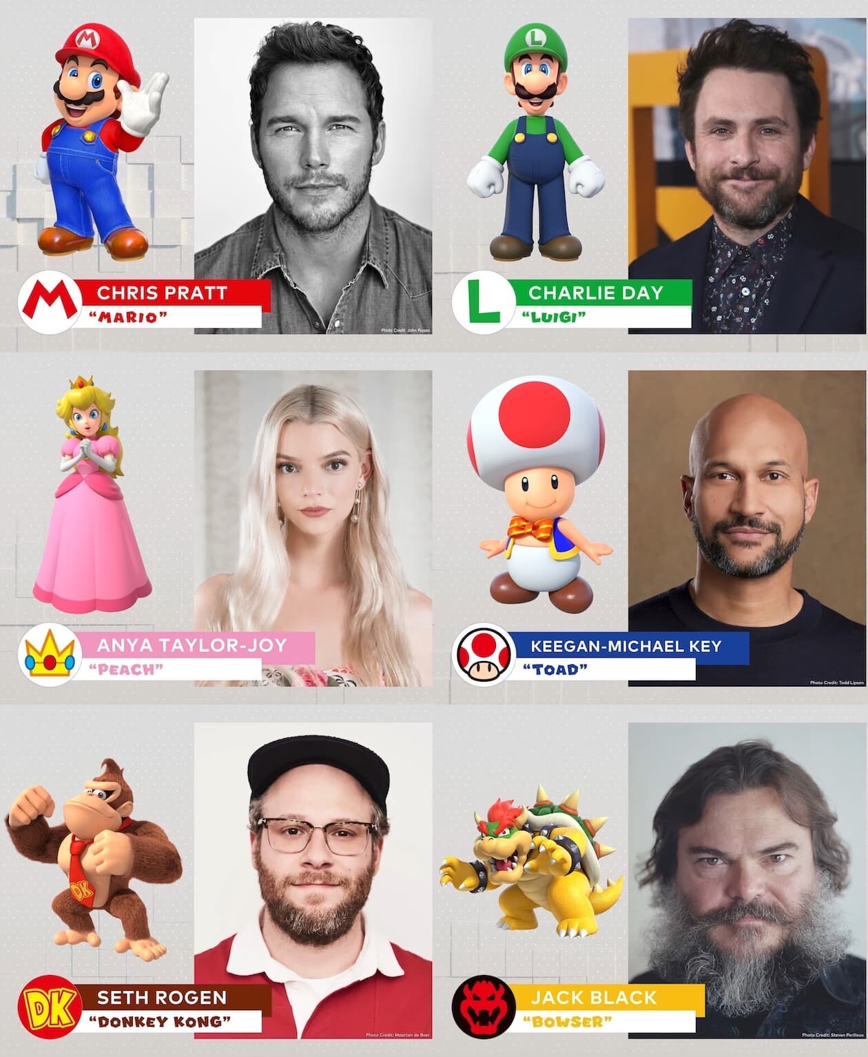 スーパーマリオ 白人 ホワイトウォッシュ 声優 ジョン・レグイザモ クリス・プラット