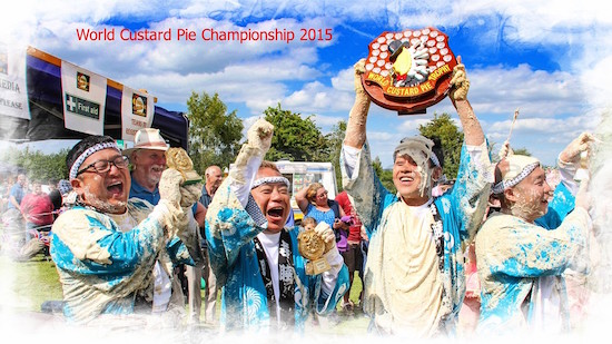 イッテQチーム、イギリス「パイ投げ祭り」でまさかの優勝に関連した画像-01