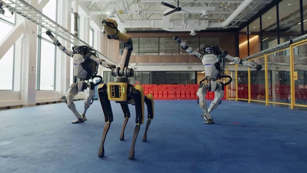 ボストン・ダイナミクス ロボット 踊り ダンス コントゥアーズ