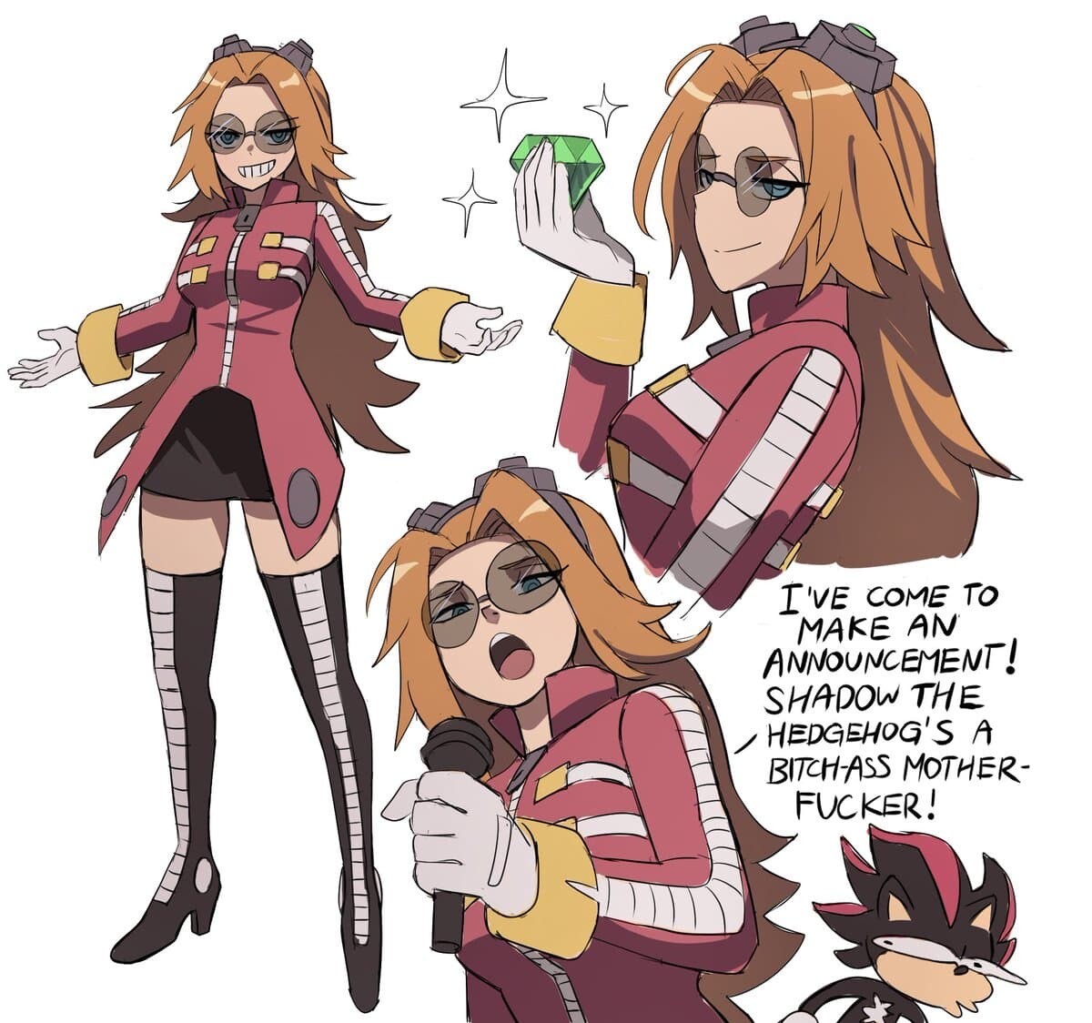 エッグマム ドクターエッグマン 女体化 ソニック SEGA