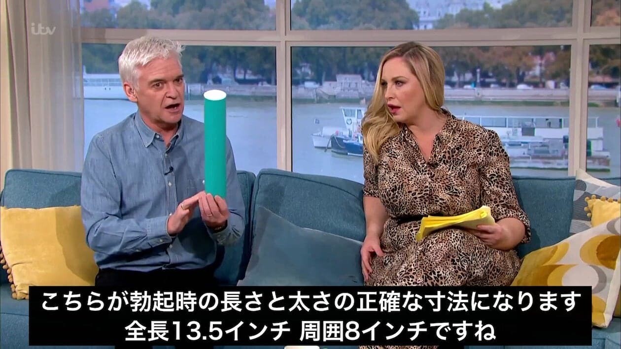 イギリス 世界最大 股間 ジョナ・ファルコン
