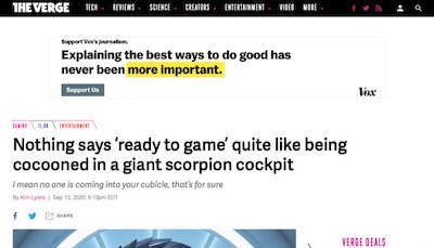 ゲーミングチェア Scorpion に関連した画像-02