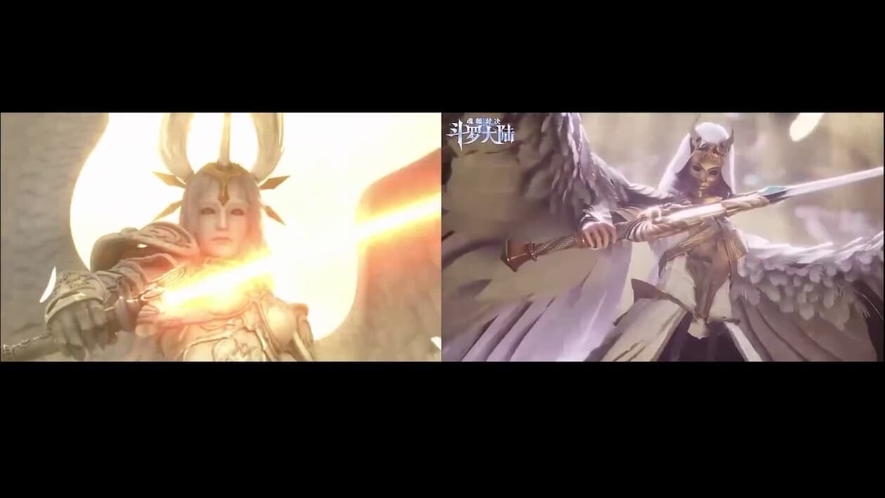 中国 FF14 ファイナルファンタジー14 漆黒のヴィランズ 斗羅大陸 盗用