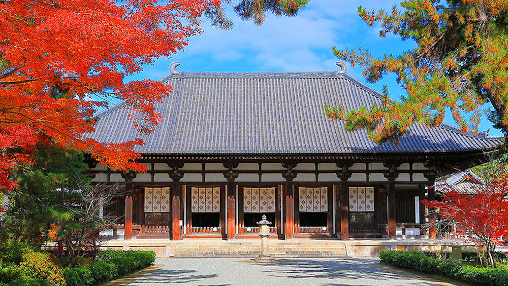 唐招提寺　奈良　世界遺産　カナダ