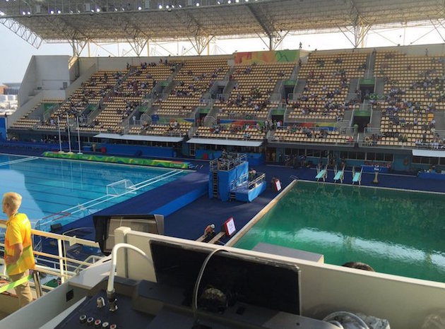 リオ五輪、プールの水が突然緑色にに関連した画像-05