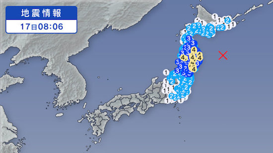 岩手県沿岸に津波注意報に関連した画像-01