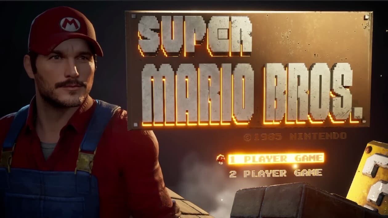 スーパーマリオブラザーズ マリオ クリス・プラット 任天堂 アンリアルエンジン5