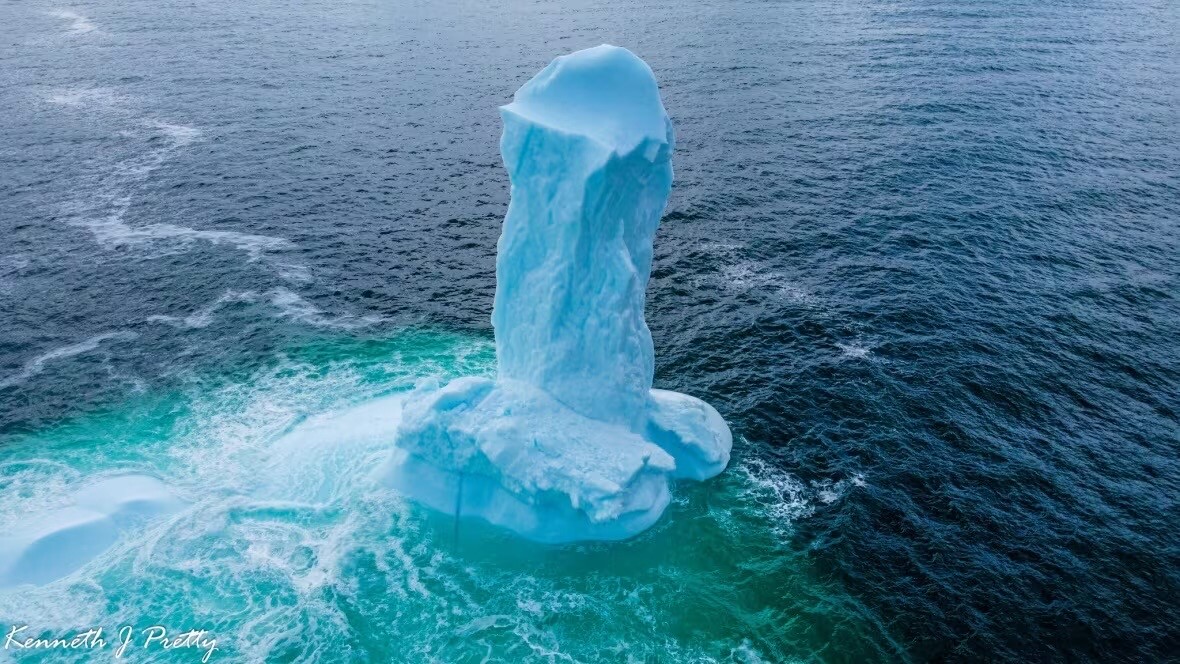 ケン・プリティ 氷山 カナダ