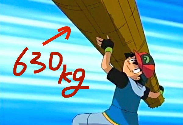 『ポケモン』サトシが余裕で持ち上げた丸太の重さを計算してみたに関連した画像-06
