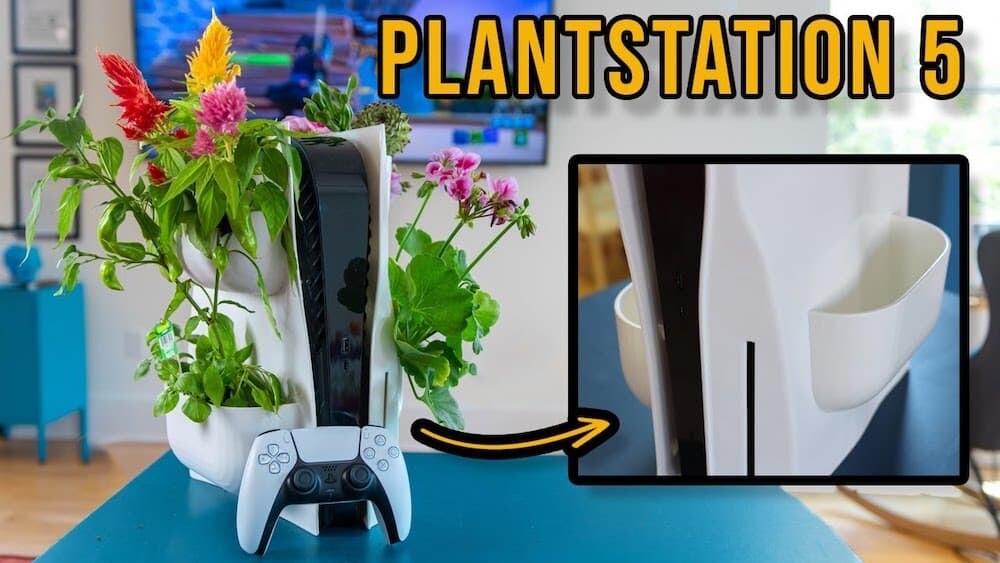 PlantStation5 プラントステーション5 PS5 プランター 発明 アメリカ