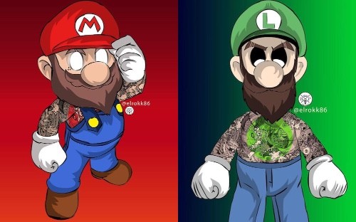 Shaved Mario（丸刈りマリオ）に関連した画像-11