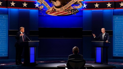 カナダ 移住 アメリカ 大統領選討論会 トランプ バイデン