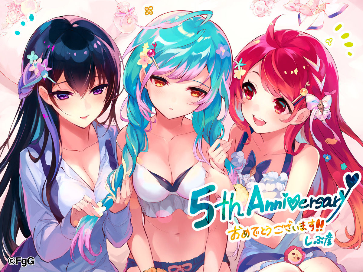 ファンキル 今年も公式イラストレーターの5周年記念イラストが尊い ゆるりとファンキル速報 ファンキル 今年も公式イラストレーターの5周年記念イラストが尊い ゆるりとファンキル速報