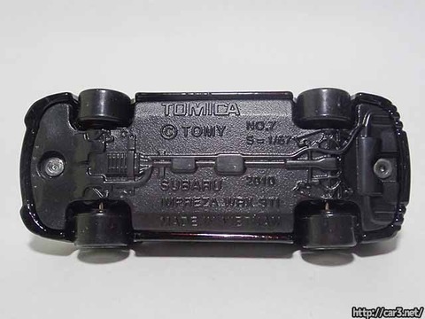 イオン限定トミカ_インプレッサWRX_イタリア警察_12