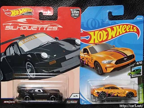 ホットウィール・ラウベルトRWDポルシェとマスタングGT