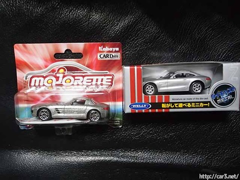 マジョレットメルセデスSLSとウェリーAMG-GT_01