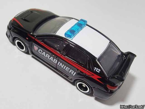 イオン限定トミカ_インプレッサWRX_イタリア警察_07