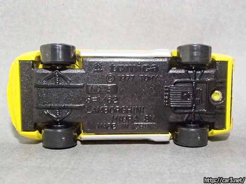 サーキットの狼ランボルギーニ・ミウラのトミカ_12