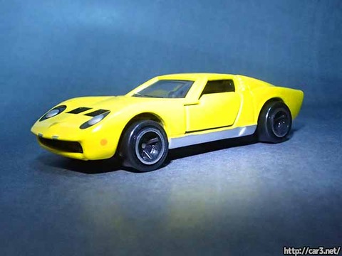 サーキットの狼ランボルギーニ・ミウラのトミカ_01