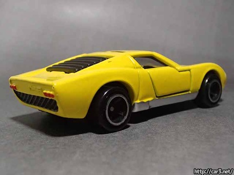 サーキットの狼ランボルギーニ・ミウラのトミカ_03