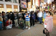 「おっぱいの邪魔をするな！」極度の‷密”状態になった渋谷でトラブル発生 ハロウィーンの夜はふけていく…