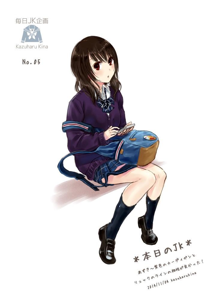 くっそ可愛い女子高生の制服イラストｗｗｗｗｗｗｗｗｗｗｗ ゆるじぇい