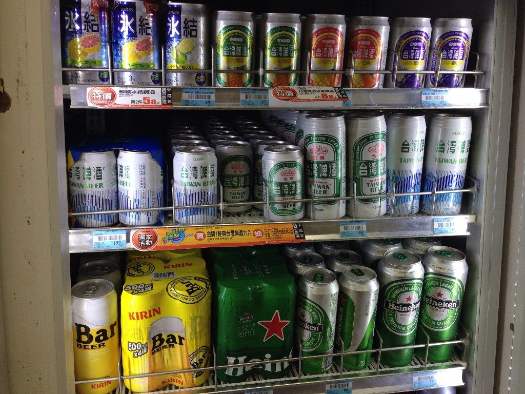 台湾コンビニビール