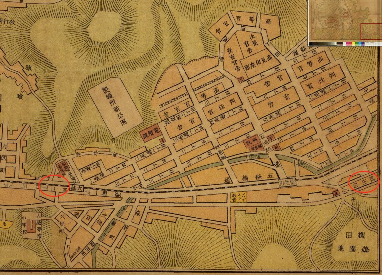 80年前の小倉（現在の北九州市）の歴史地図 : 垣田裕介の研究室