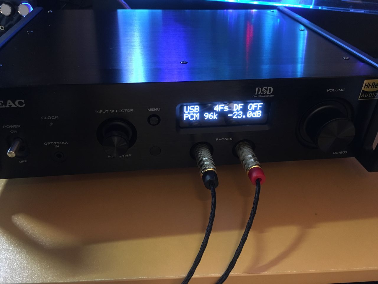 念願のUD-503(DACアンプ)購入 : 弧月蝕 念願のUD-503(DACアンプ)購入 : 弧月蝕