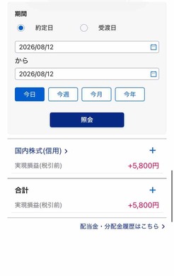 8月12日　デイトレ結果　+5800円　GDリバ狙い