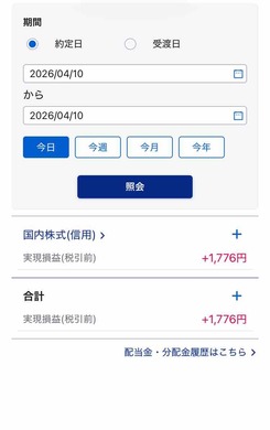 4月10日　デイトレ結果　+1776円　S高持ち越し