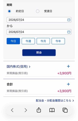 7月24日　デイトレ結果　+3900　後場利益減らす