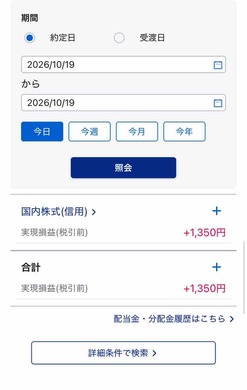 10月19日　デイトレ結果　+1350円　寄り凸スルー