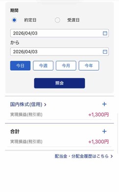 4月3日　デイトレ結果　+1300円　持ってれば・・・