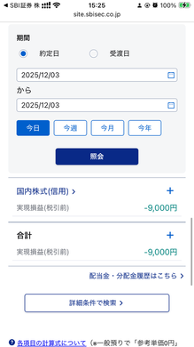 12月3日　デイトレ結果　-9000円　S高剥がれ戻し期待で入ったけど結構負け→S高戻すんかい