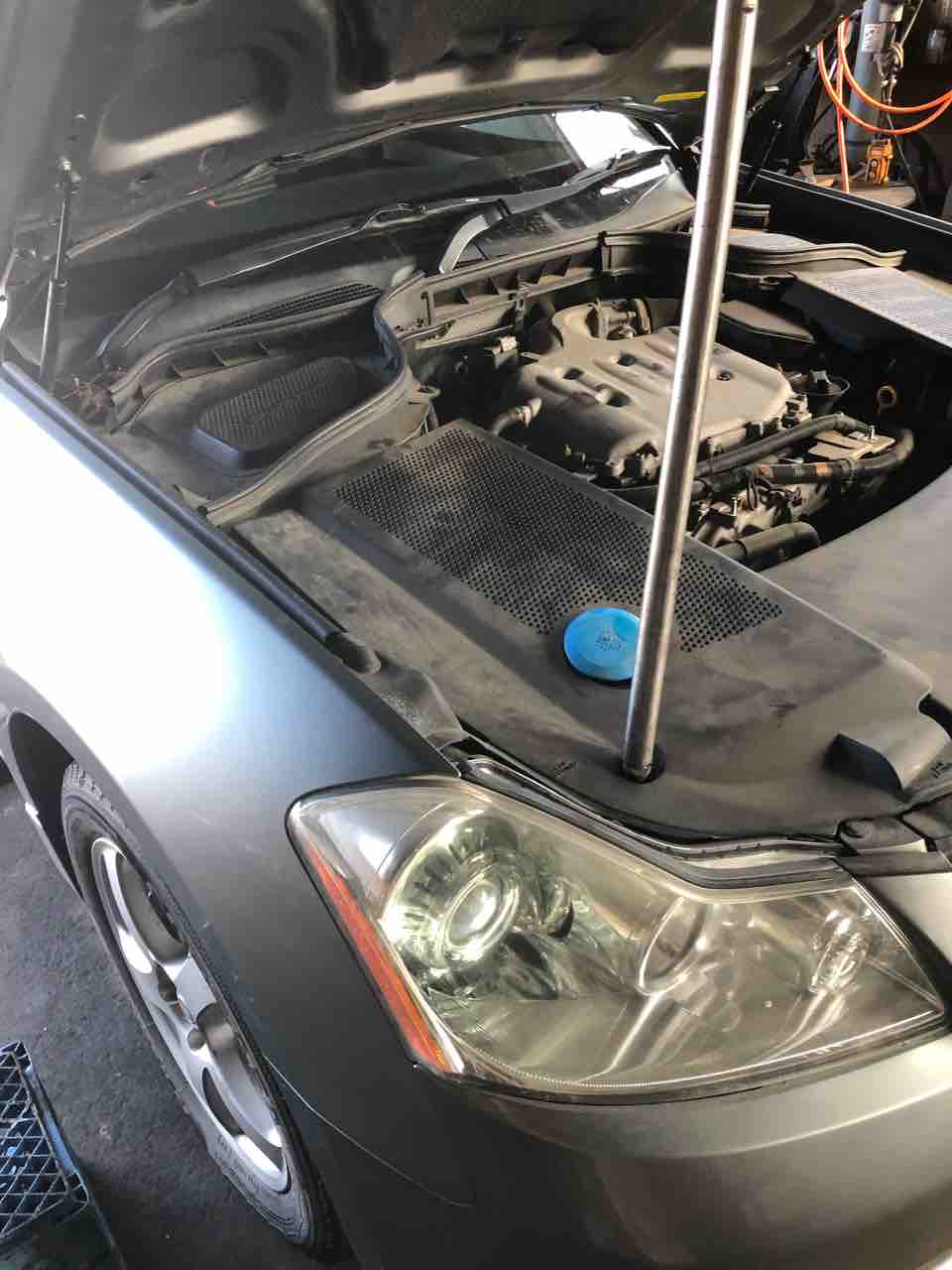 フーガ チェックランプ点灯 小さな整備工場の整備日記ブログ 帯広市の隣町幕別町札内