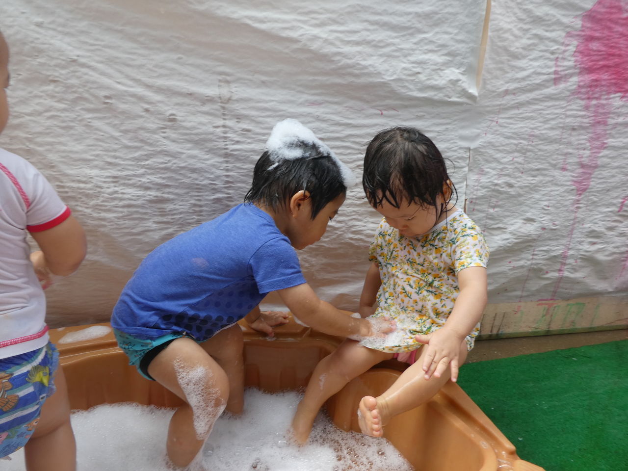 泡のお風呂 ハンニシゆとり保育園ブログ