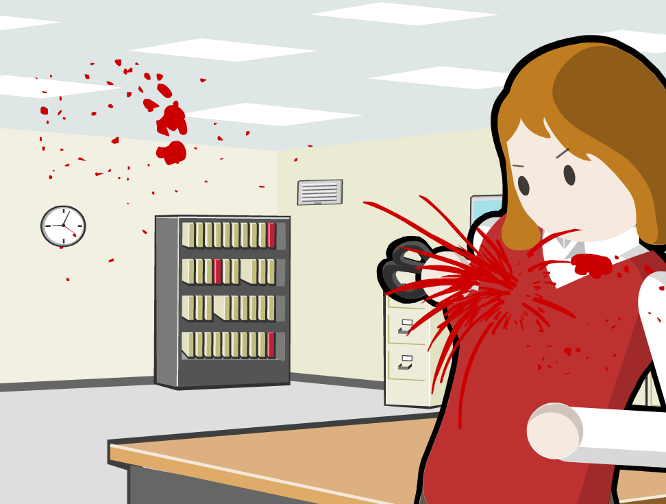 ５分以内に会社の中で死ぬゲームｗｗｗ ゲームやろうぜッ