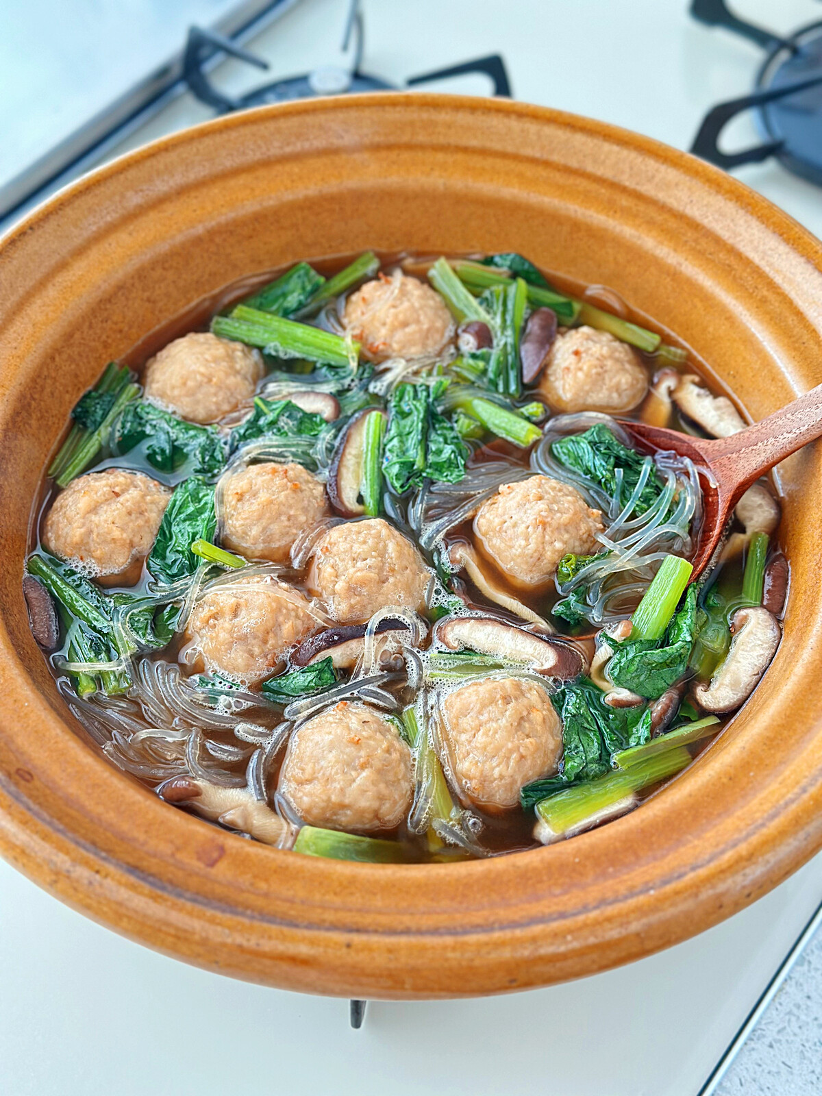 10分激うまつくね鍋