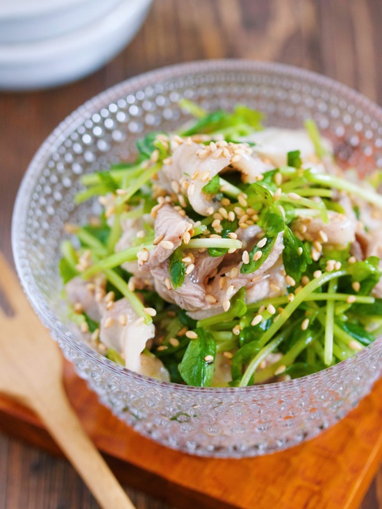 豚こま豆苗3