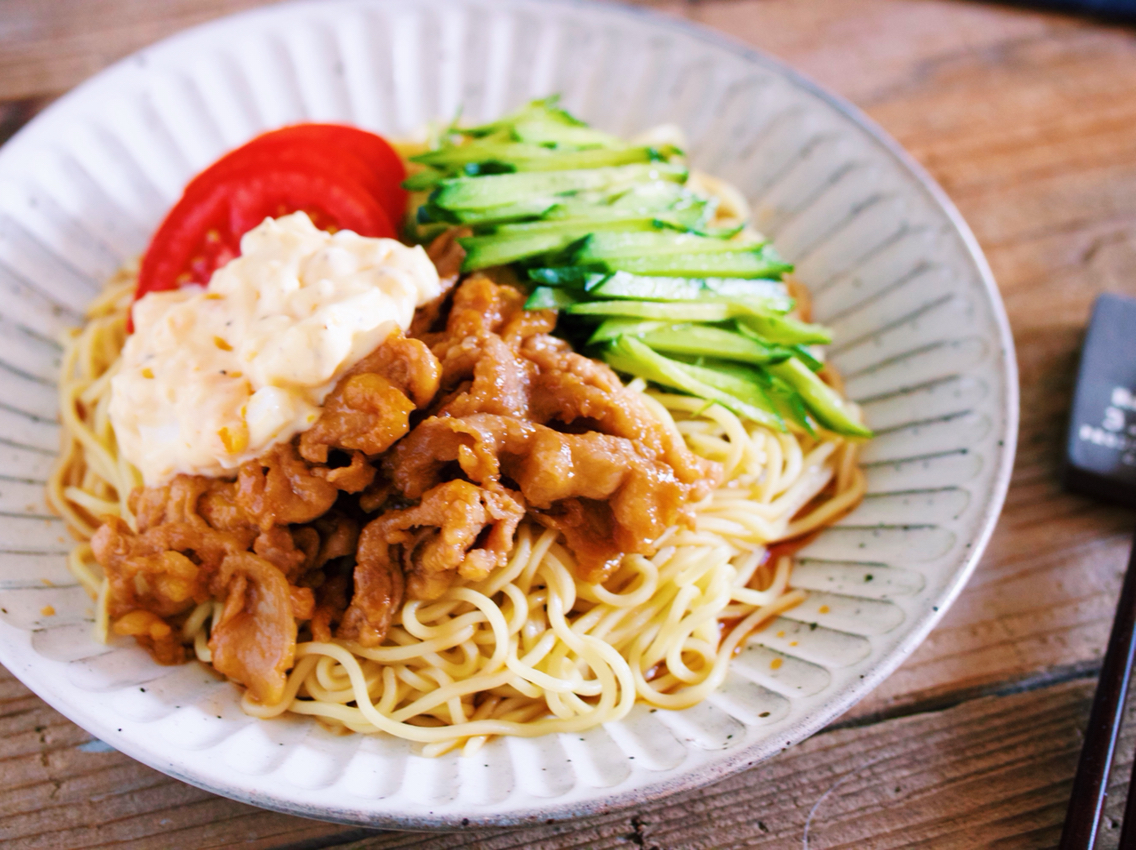 まさかの10分で 男子が喜ぶ 冷やし中華のポーク南蛮タルタルのっけ 作り置き スピードおかず De おうちバル Yuu S Stylish Bar Powered By ライブドアブログ