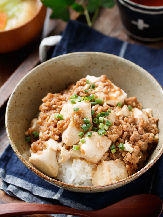 豆腐そぼろ丼2