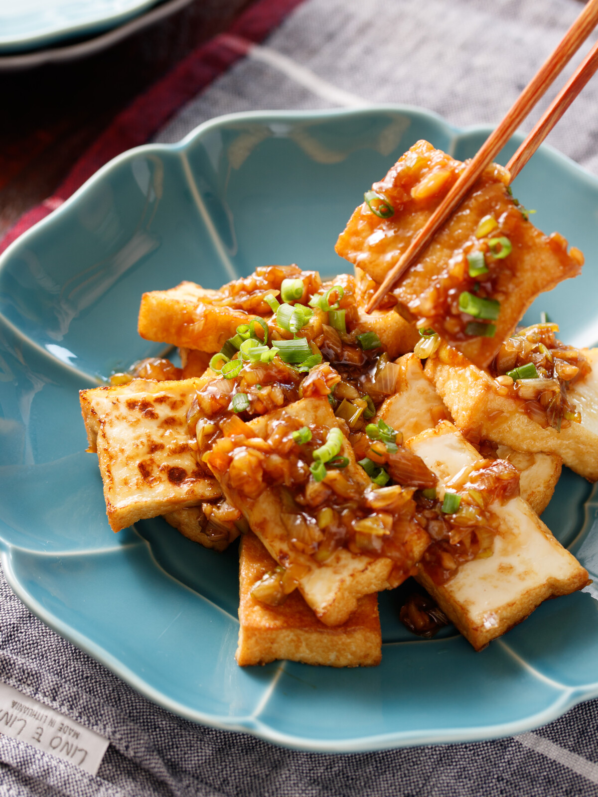 焼き厚揚げのとろみ香味ソース あと一品 おつまみ やみつき 簡単 時短 節約 副菜 作り置き スピードおかず De おうちバル Yuu S Stylish Bar Powered By ライブドアブログ