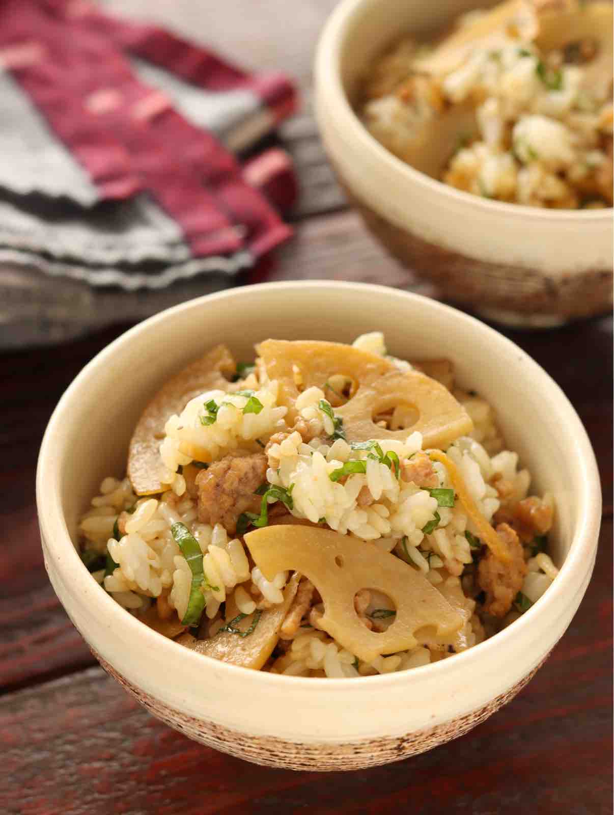 れんこんそぼろの香り混ぜごはん 簡単 時短 作り置き お弁当 ランチ 主食 作り置き スピードおかず De おうちバル Yuu S Stylish Bar Powered By ライブドアブログ