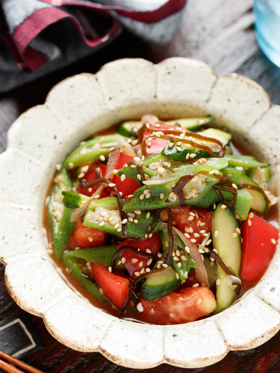 夏野菜塩昆布4