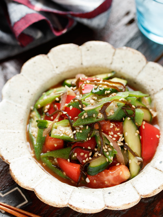 夏野菜塩昆布9