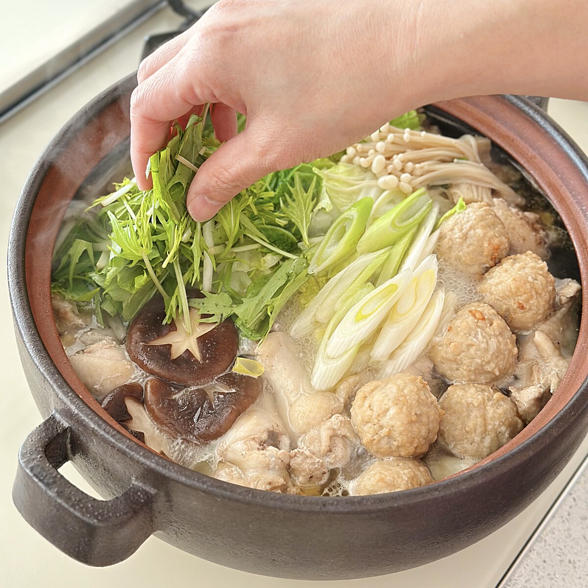 鶏塩ちゃんこ鍋【#簡単 #時短 #節約 #黄金比率 #鍋 #主菜