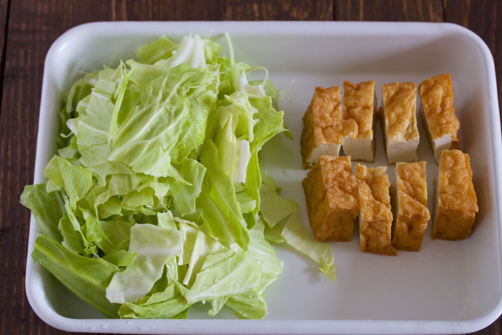 厚 揚げ キャベツ 豚肉